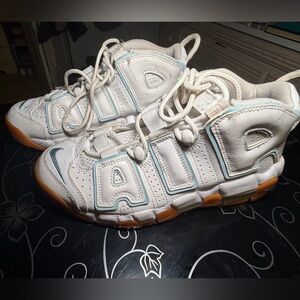 NIKE UPTEMPO white/ blue